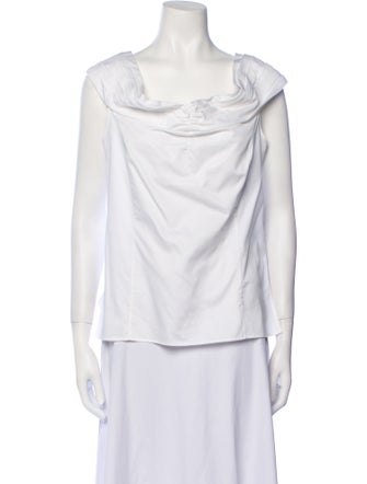 Jason Wu Collection Cowl Neck Sleeveless Top