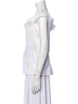 Jason Wu Collection Cowl Neck Sleeveless Top