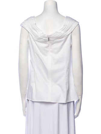 Jason Wu Collection Cowl Neck Sleeveless Top