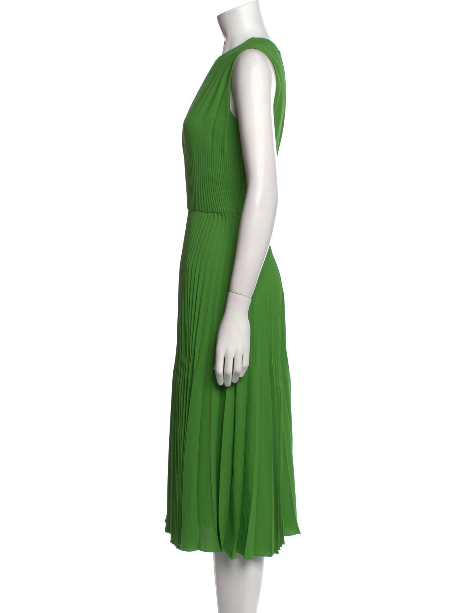 Jason Wu Collection Crew Neck Midi Length Dress