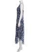 Jason Wu Collection Printed Midi Length Dress
