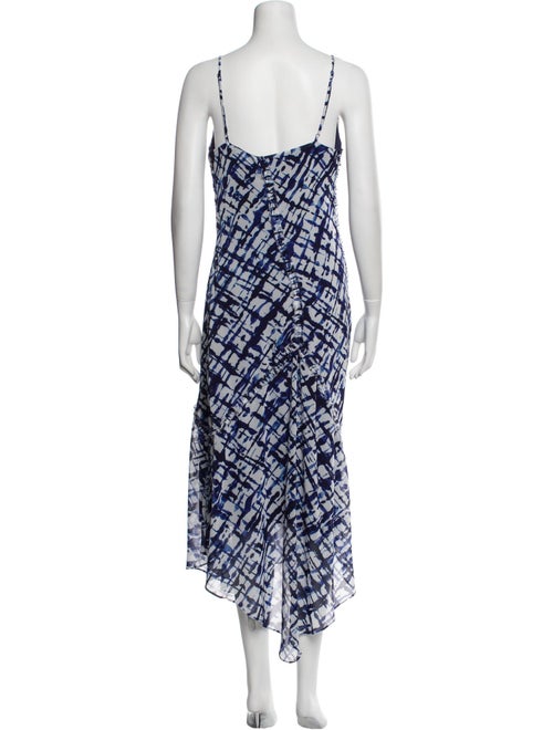 Jason Wu Collection Printed Midi Length Dress