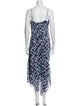 Jason Wu Collection Printed Midi Length Dress