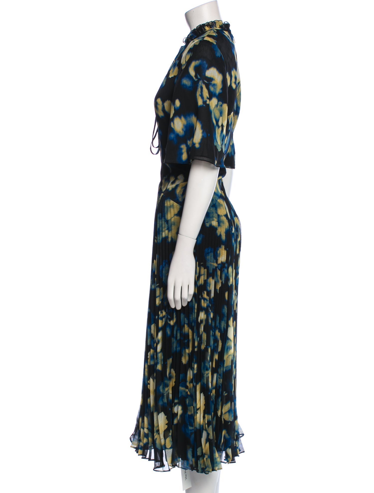 Jason Wu Collection Floral Print Long Dress w/ Tags