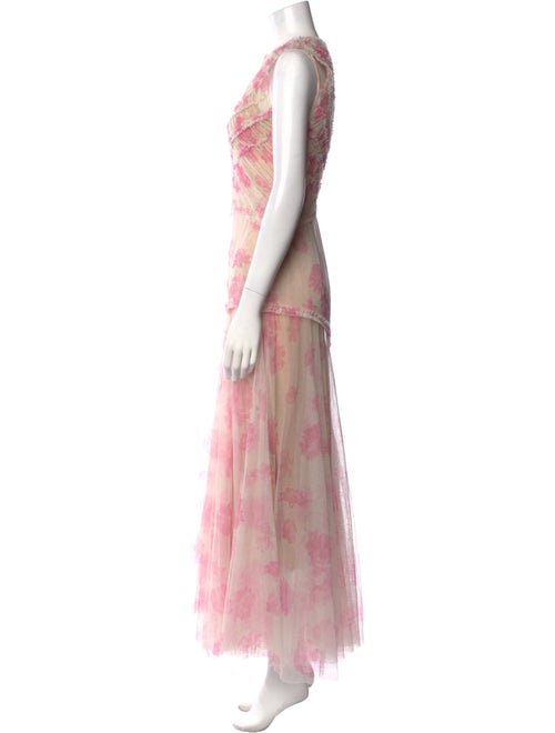 Jason Wu Collection Printed Long Dress