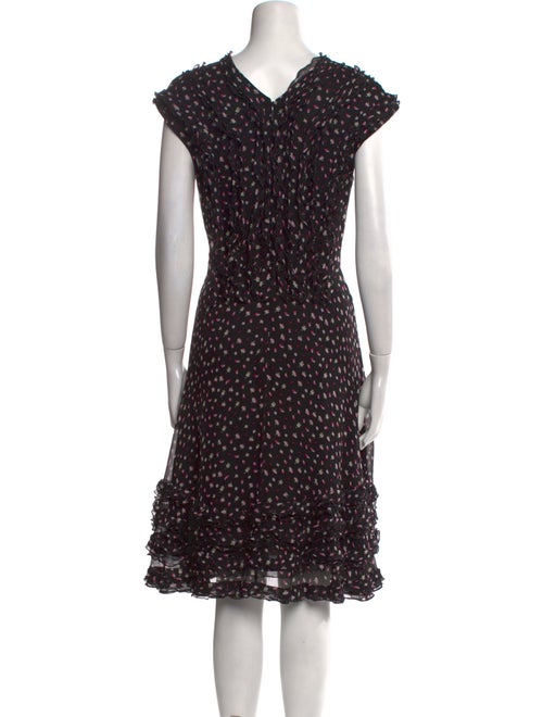 Jason Wu Collection Silk Midi Length Dress