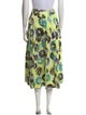 Jason Wu Collection Tie-Dye Print Midi Length Skirt