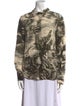 Jason Wu Collection Silk Printed Button-Up Top