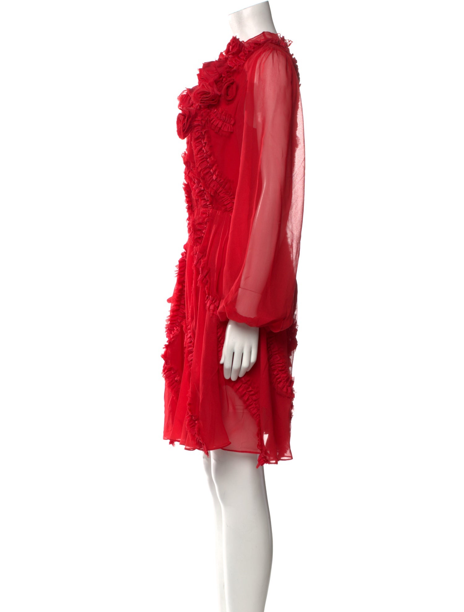 Jason Wu Collection Silk Knee-Length Dress