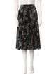 Jason Wu Collection Floral Print Knee-Length Skirt