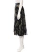Jason Wu Collection Floral Print Knee-Length Skirt
