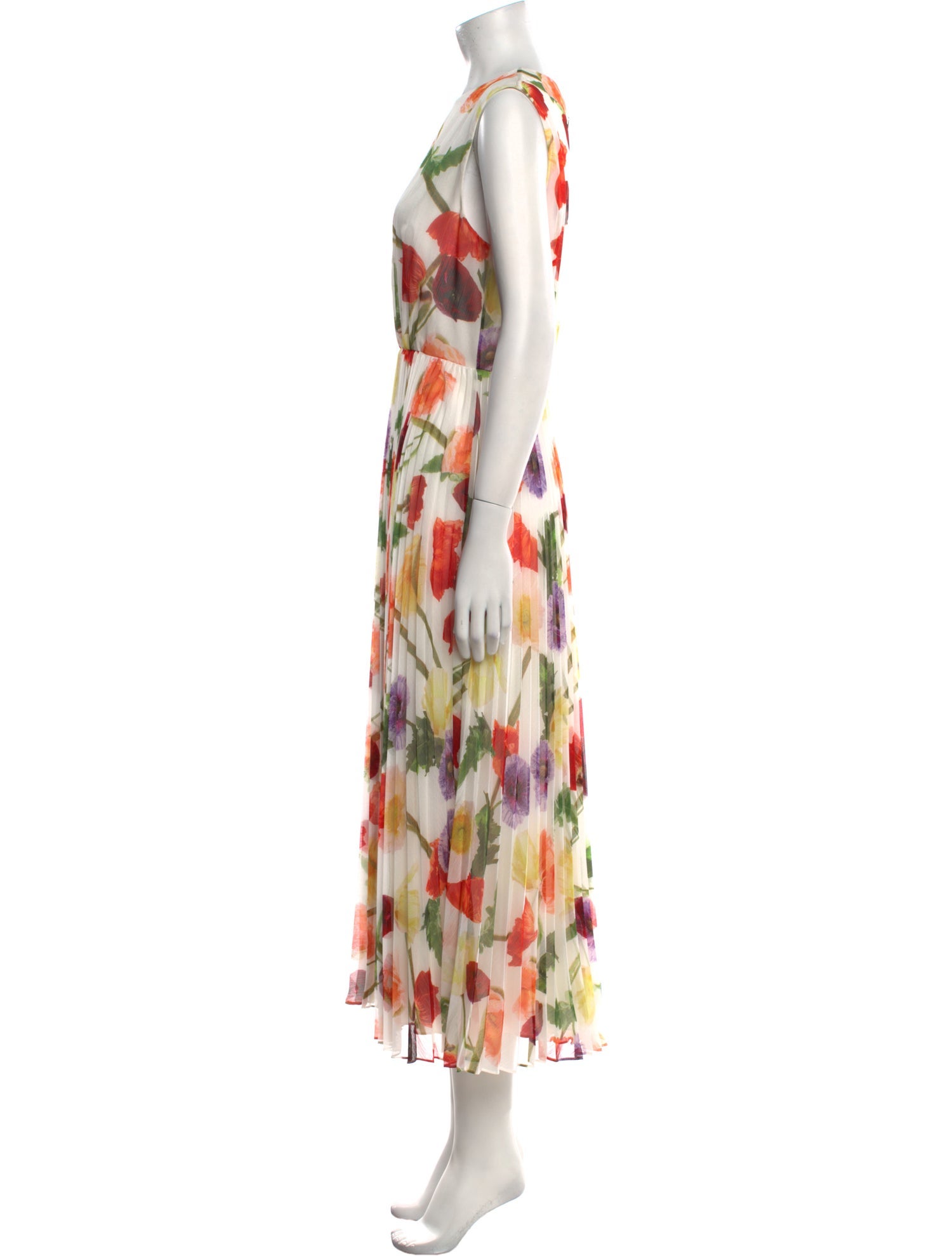 Jason Wu Collection Floral Print Long Dress