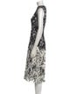 Jason Wu Collection Printed Midi Length Dress