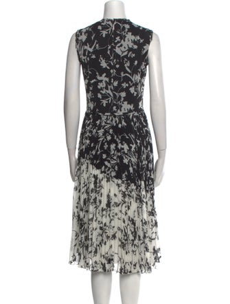 Jason Wu Collection Printed Midi Length Dress