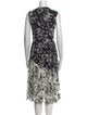 Jason Wu Collection Printed Midi Length Dress