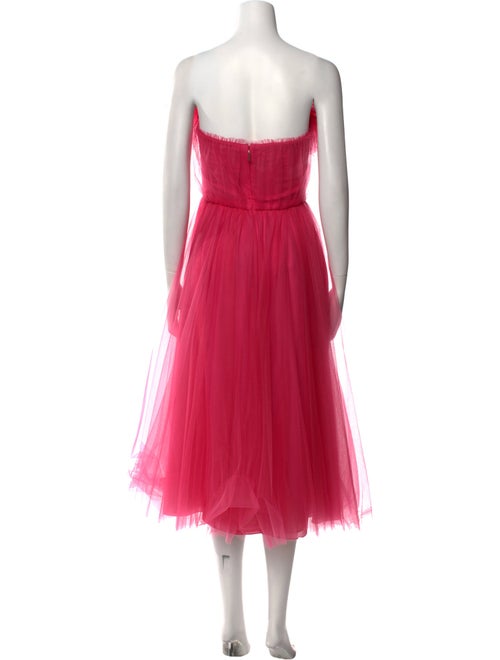 Jason Wu Collection Off-The-Shoulder Midi Length Dress