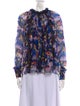 Jason Wu Collection Silk Printed Blouse
