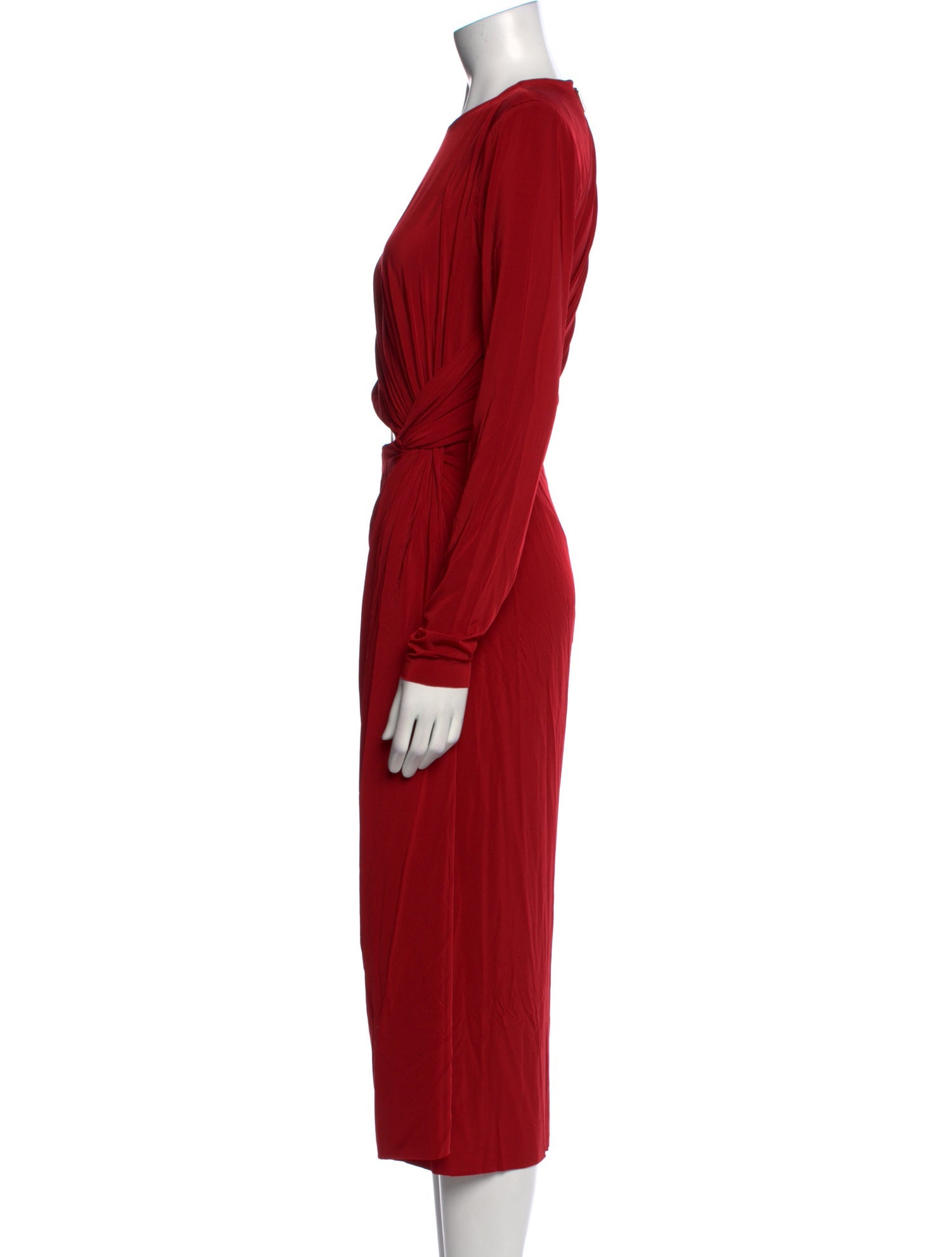 Jason Wu Collection Crew Neck Midi Length Dress