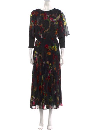 Jason Wu Collection Printed Midi Length Dress