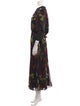 Jason Wu Collection Printed Midi Length Dress