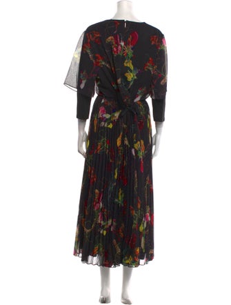 Jason Wu Collection Printed Midi Length Dress
