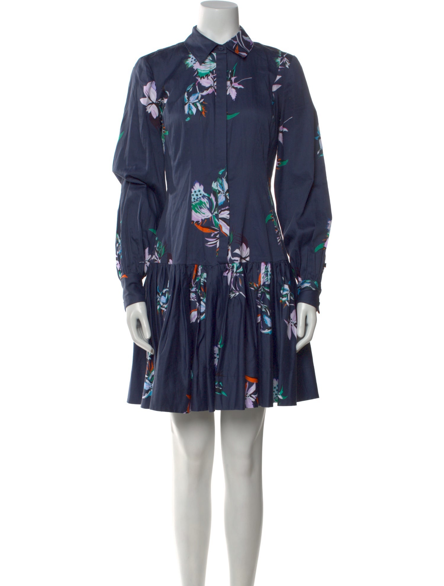 Jason Wu Collection Floral Print Mini Dress