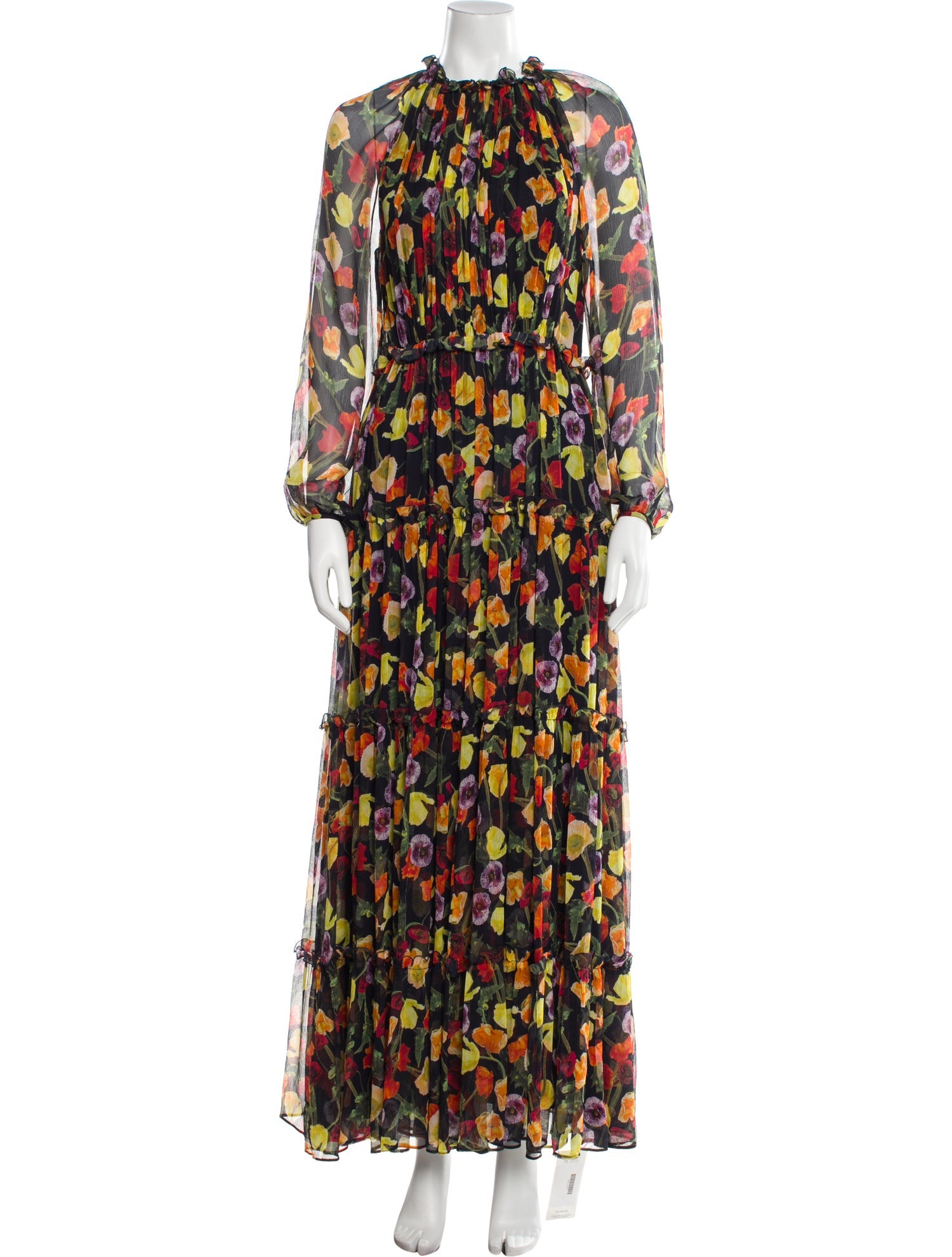 Jason Wu Collection Silk Long Dress