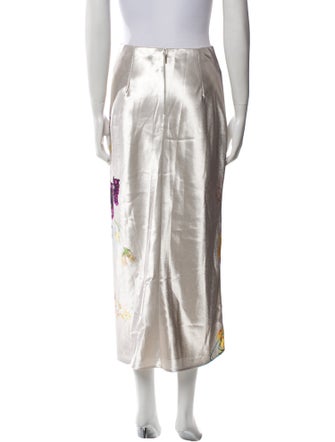 Jason Wu Collection Printed Midi Length Skirt