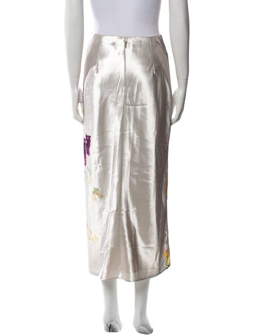 Jason Wu Collection Printed Midi Length Skirt