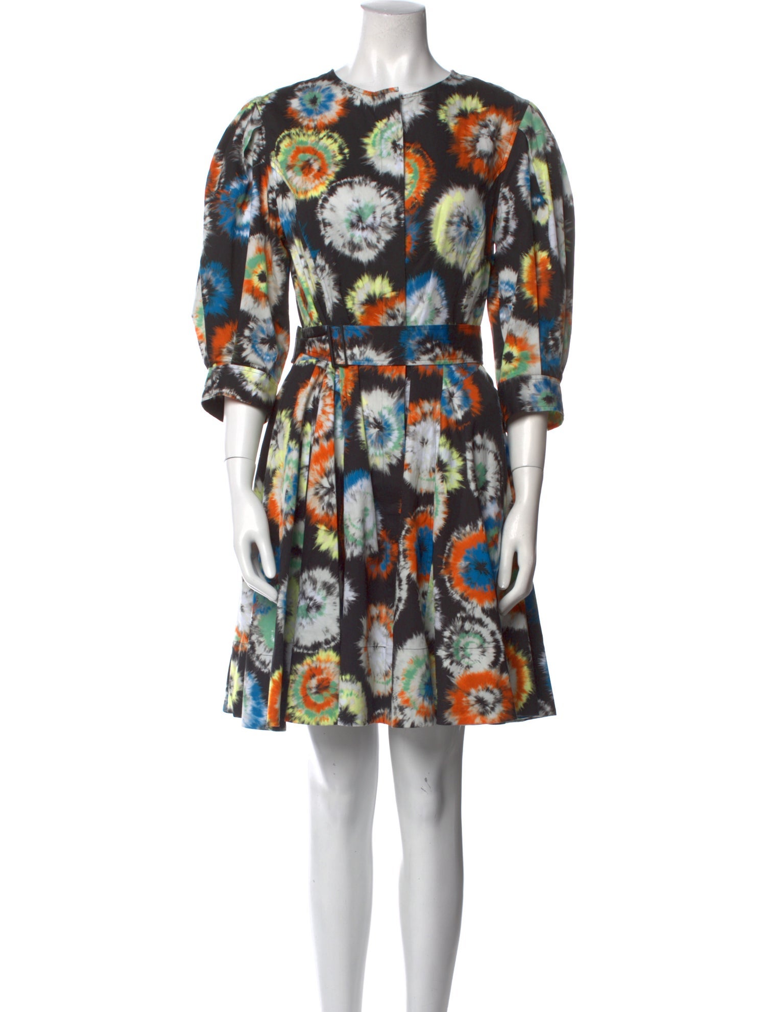 Jason Wu Collection Tie-Dye Print Mini Dress