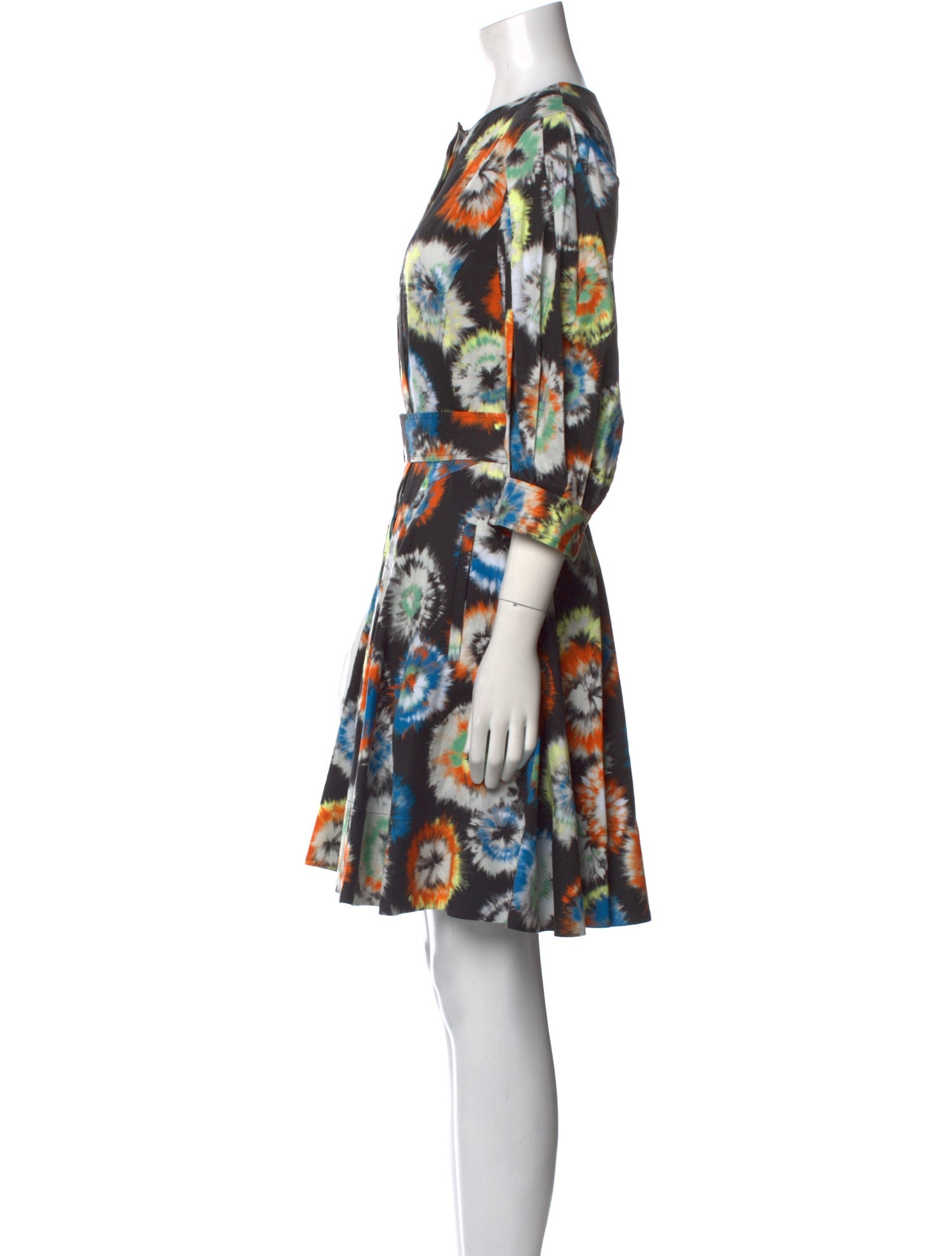 Jason Wu Collection Tie-Dye Print Mini Dress