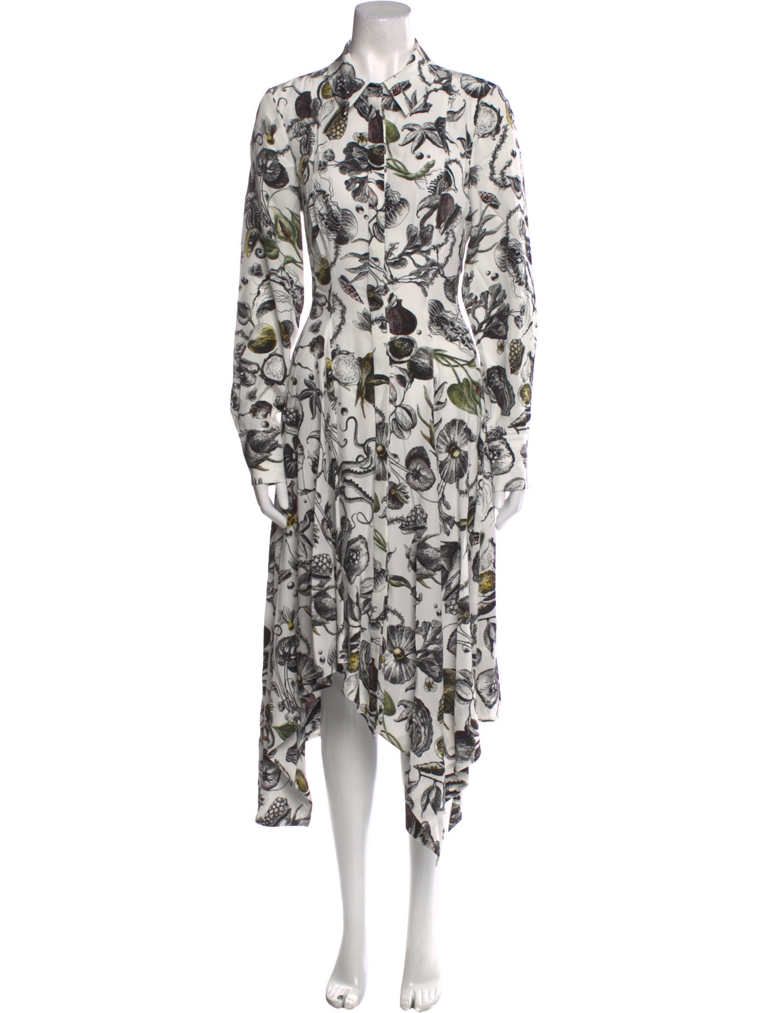 Jason Wu Collection Silk Long Dress