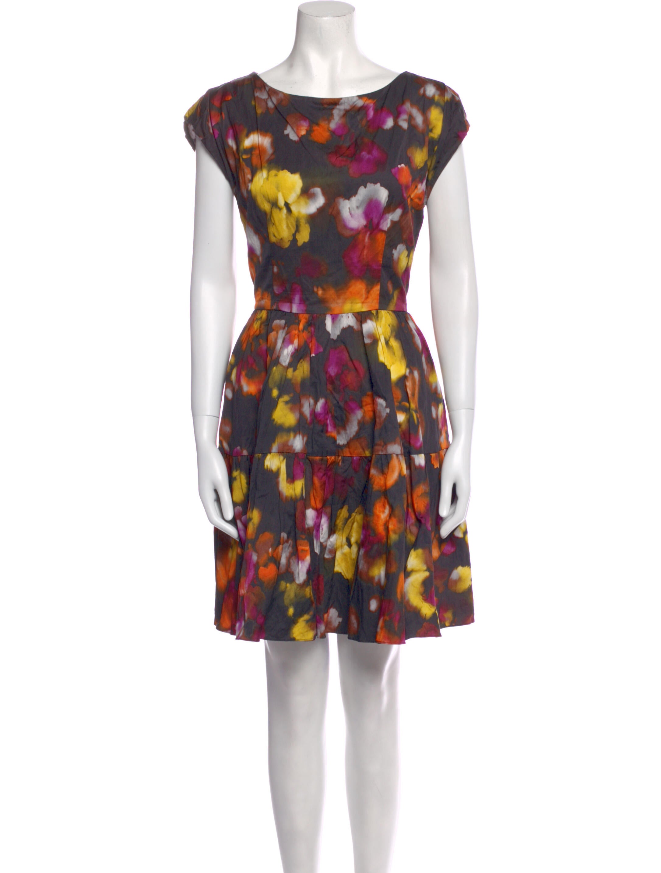 Jason Wu Collection Printed Mini Dress