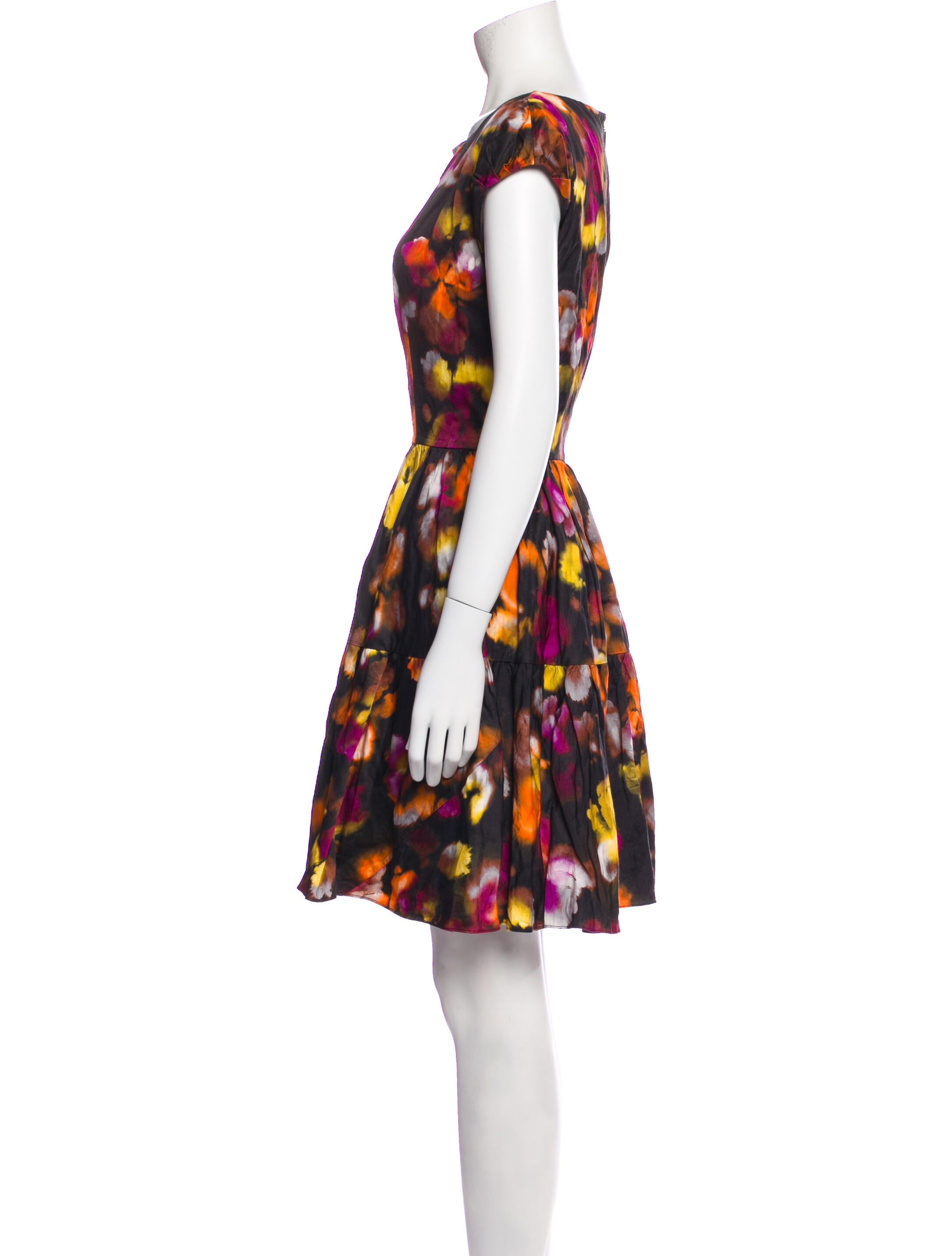 Jason Wu Collection Printed Mini Dress