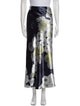 Jason Wu Collection Floral Print Midi Length Skirt