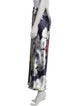 Jason Wu Collection Floral Print Midi Length Skirt