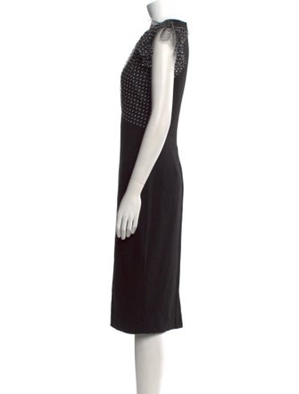 Jason Wu Collection Printed Midi Length Dress