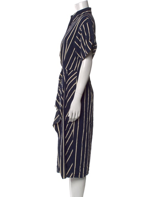 Jason Wu Collection Striped Midi Length Dress