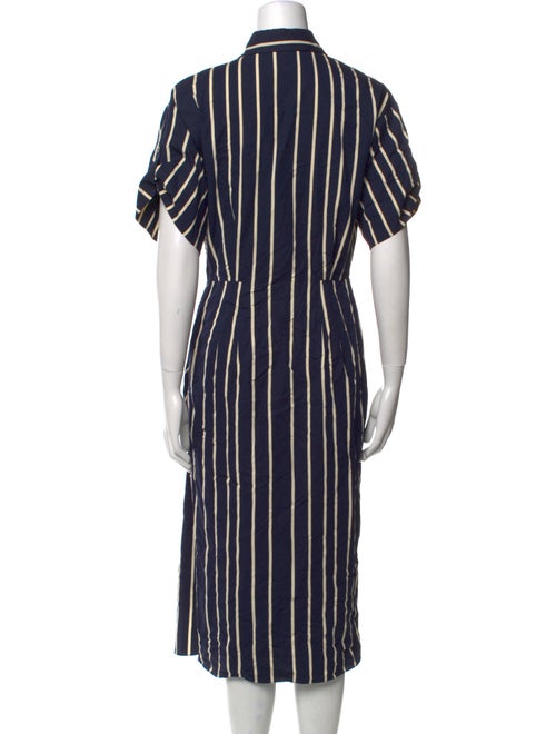Jason Wu Collection Striped Midi Length Dress