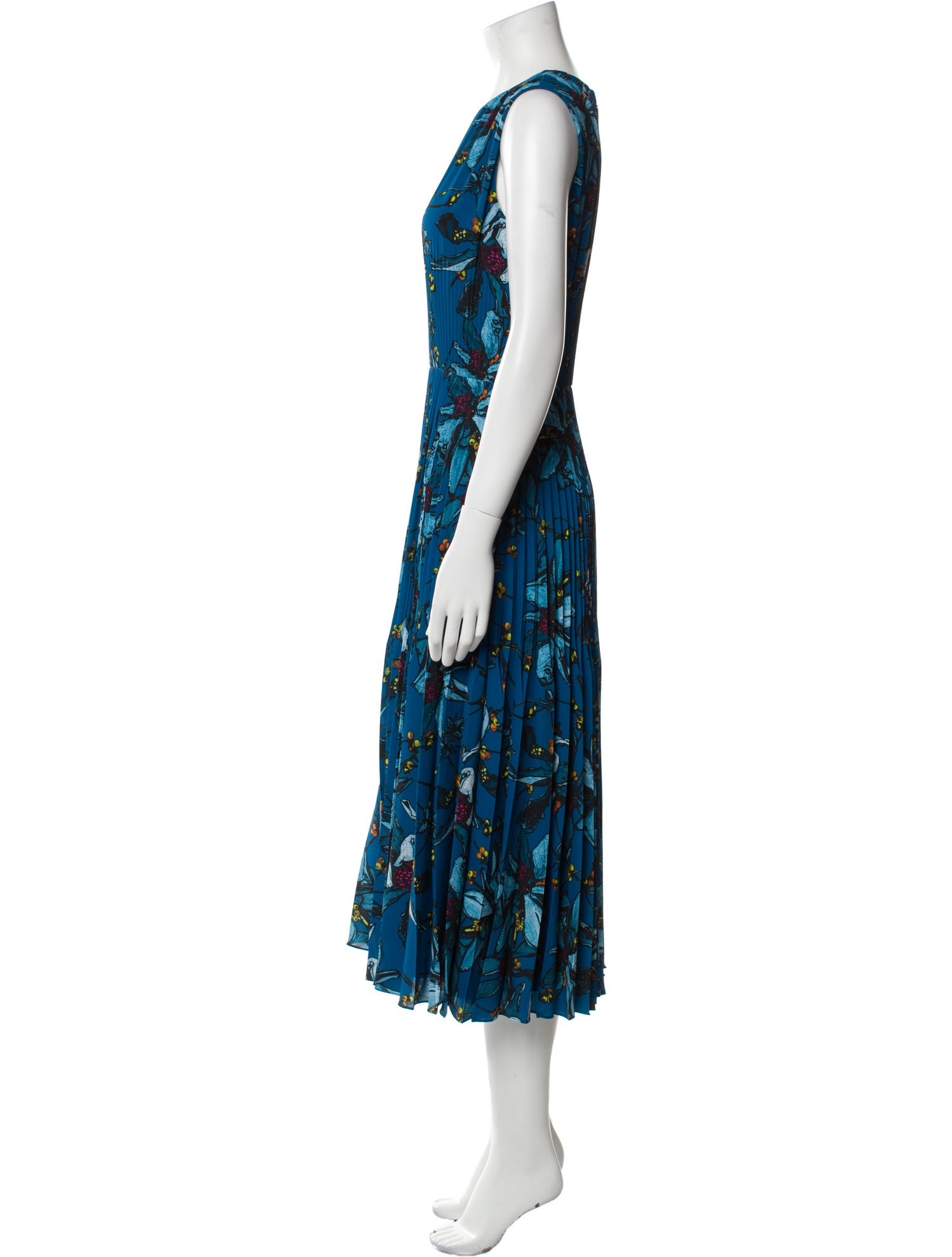 Jason Wu Collection Floral Print Long Dress