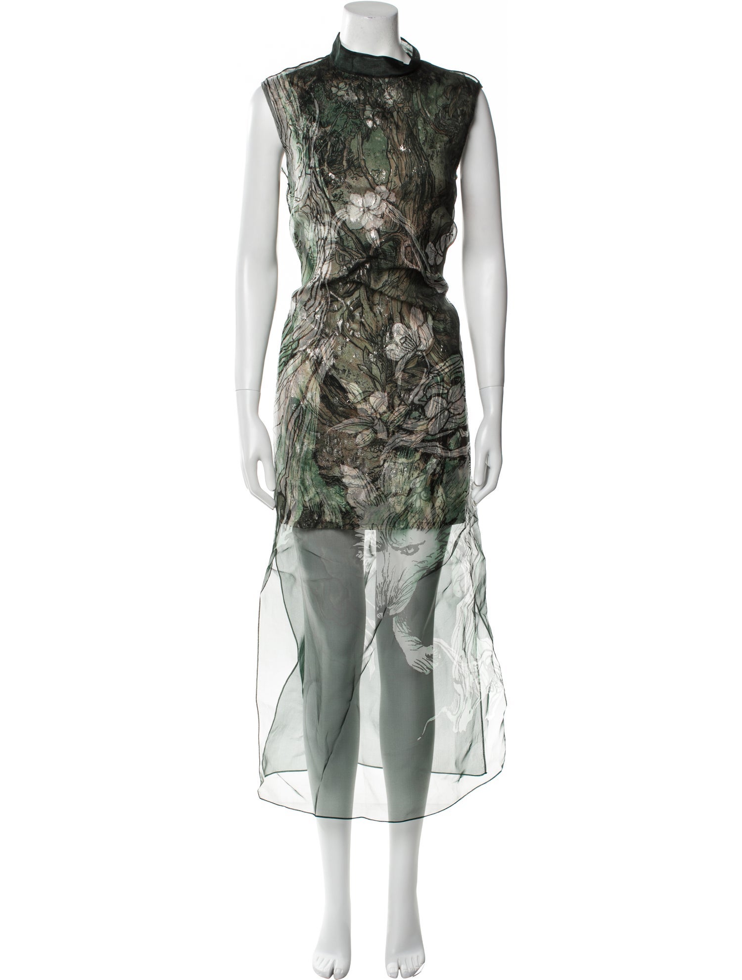 Jason Wu Collection Silk Mini Dress