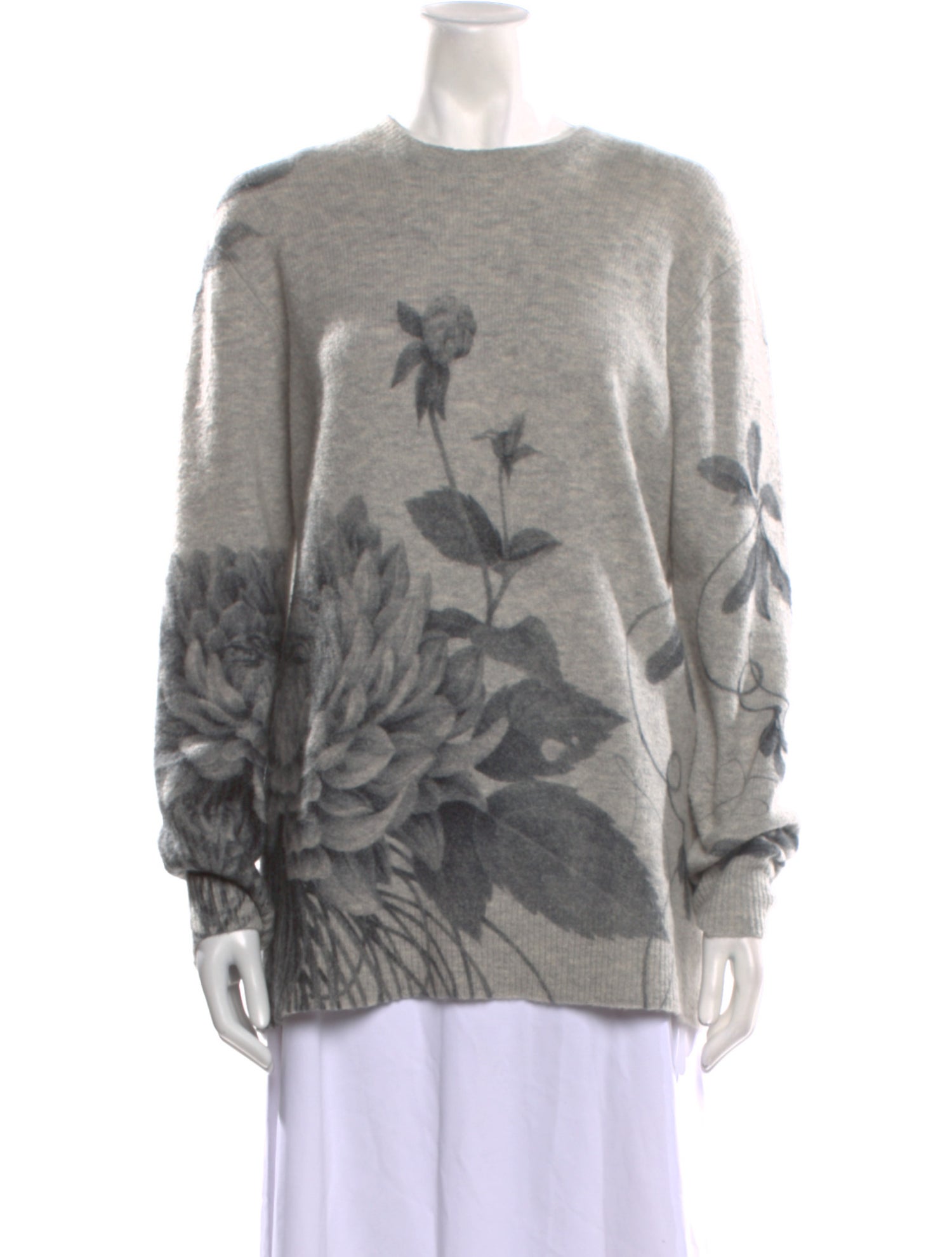 Jason Wu Collection Cashmere Printed Sweater