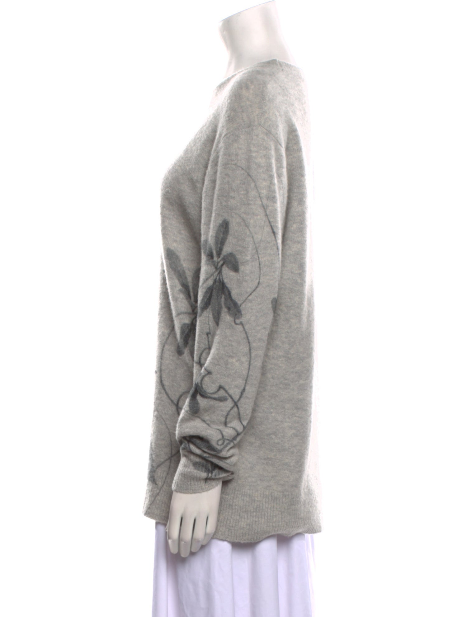 Jason Wu Collection Cashmere Printed Sweater