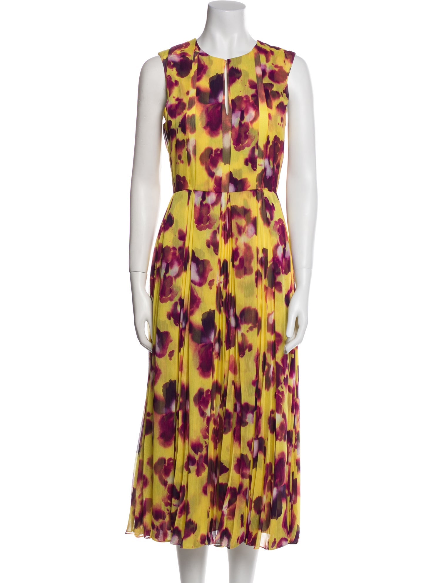 Jason Wu Collection Printed Midi Length Dress w/ Tags