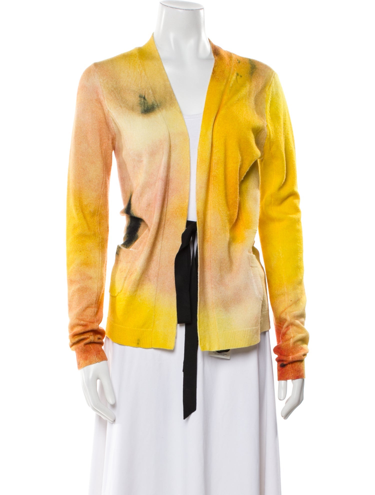 Jason Wu Collection Cashmere Tie-Dye Print Sweater