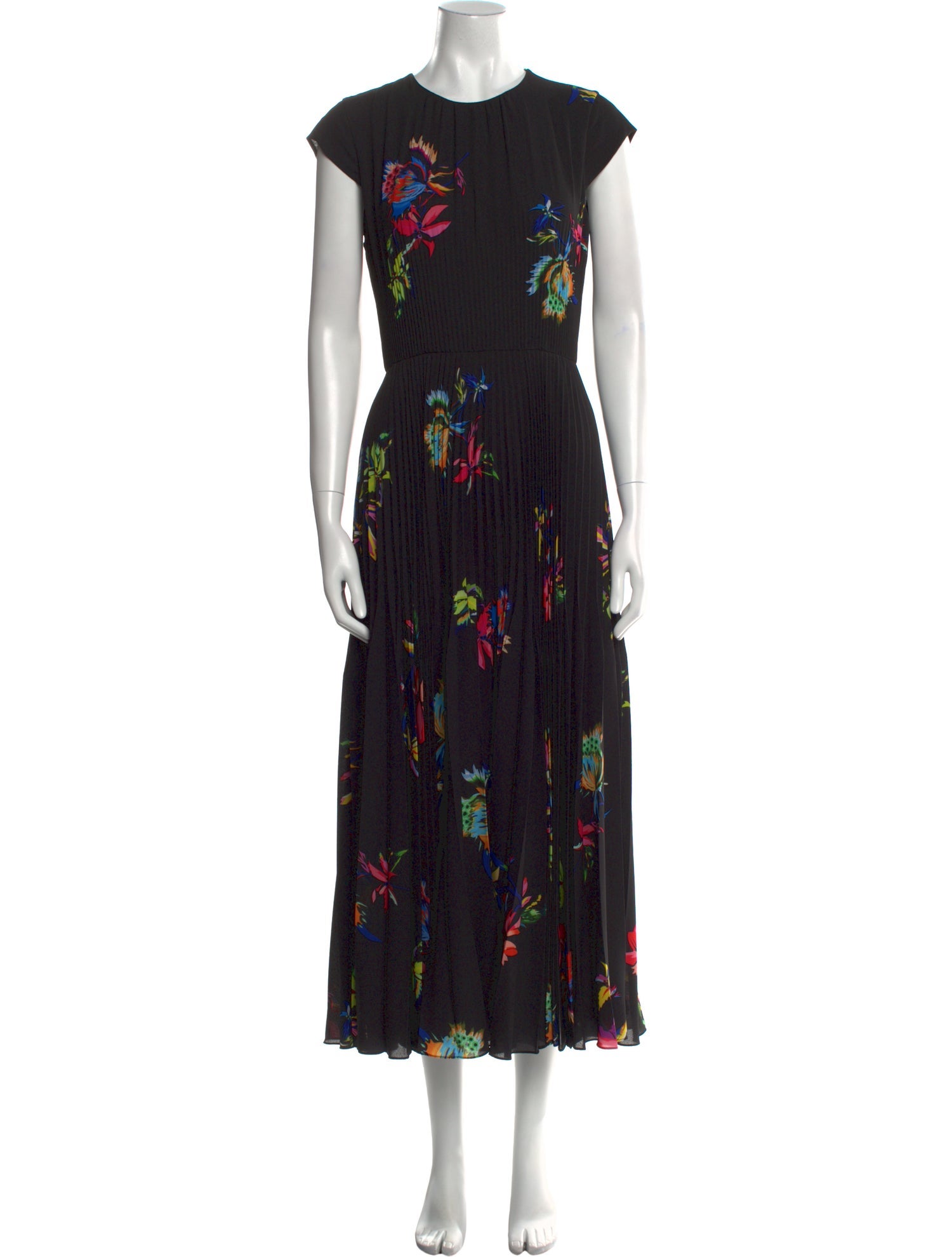 Jason Wu Collection Floral Print Long Dress