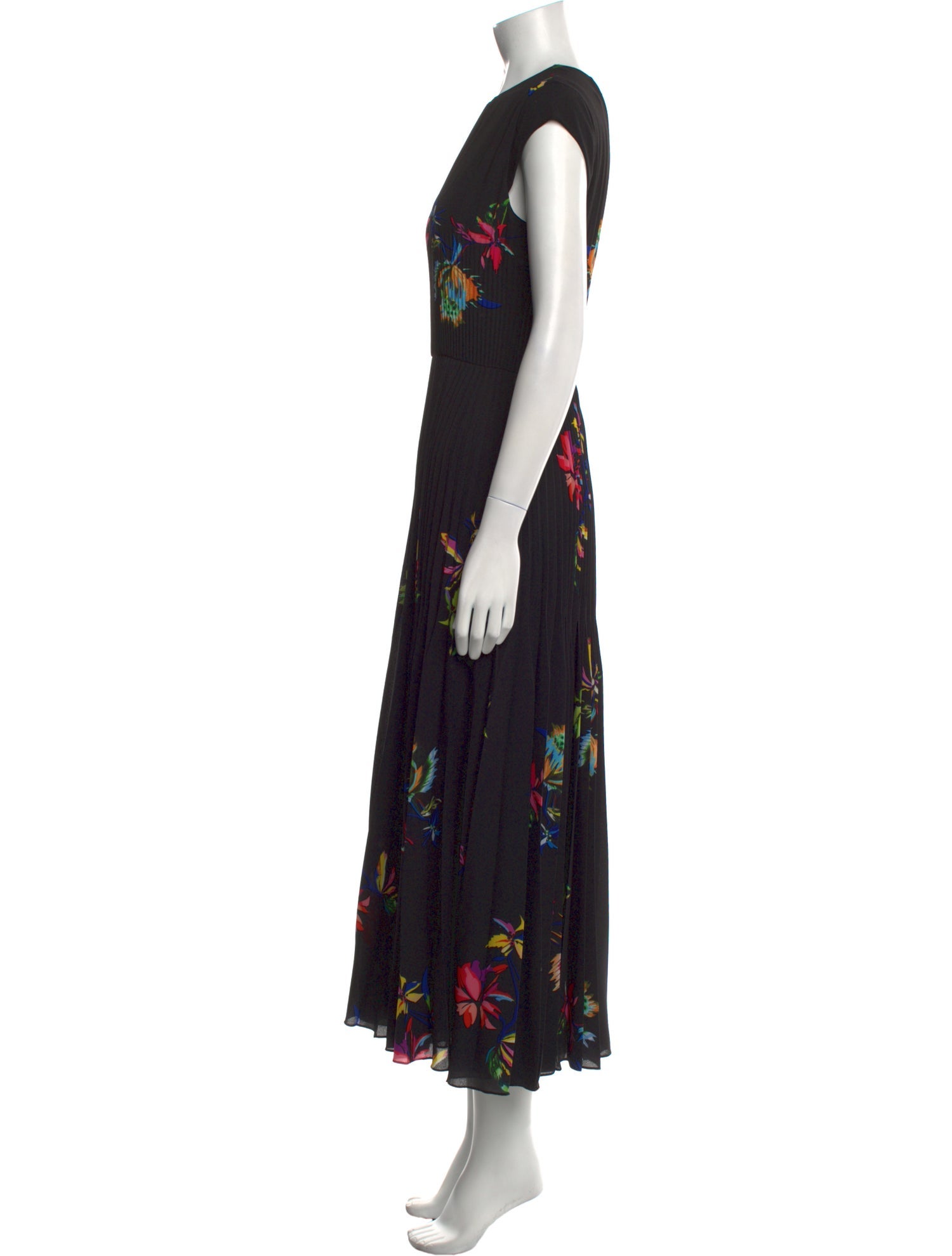 Jason Wu Collection Floral Print Long Dress