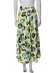 Jason Wu Collection Floral Print Midi Length Skirt