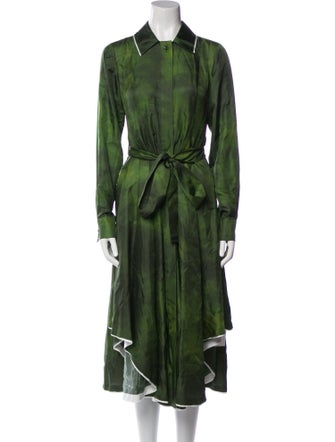 Jason Wu Collection Silk Long Dress