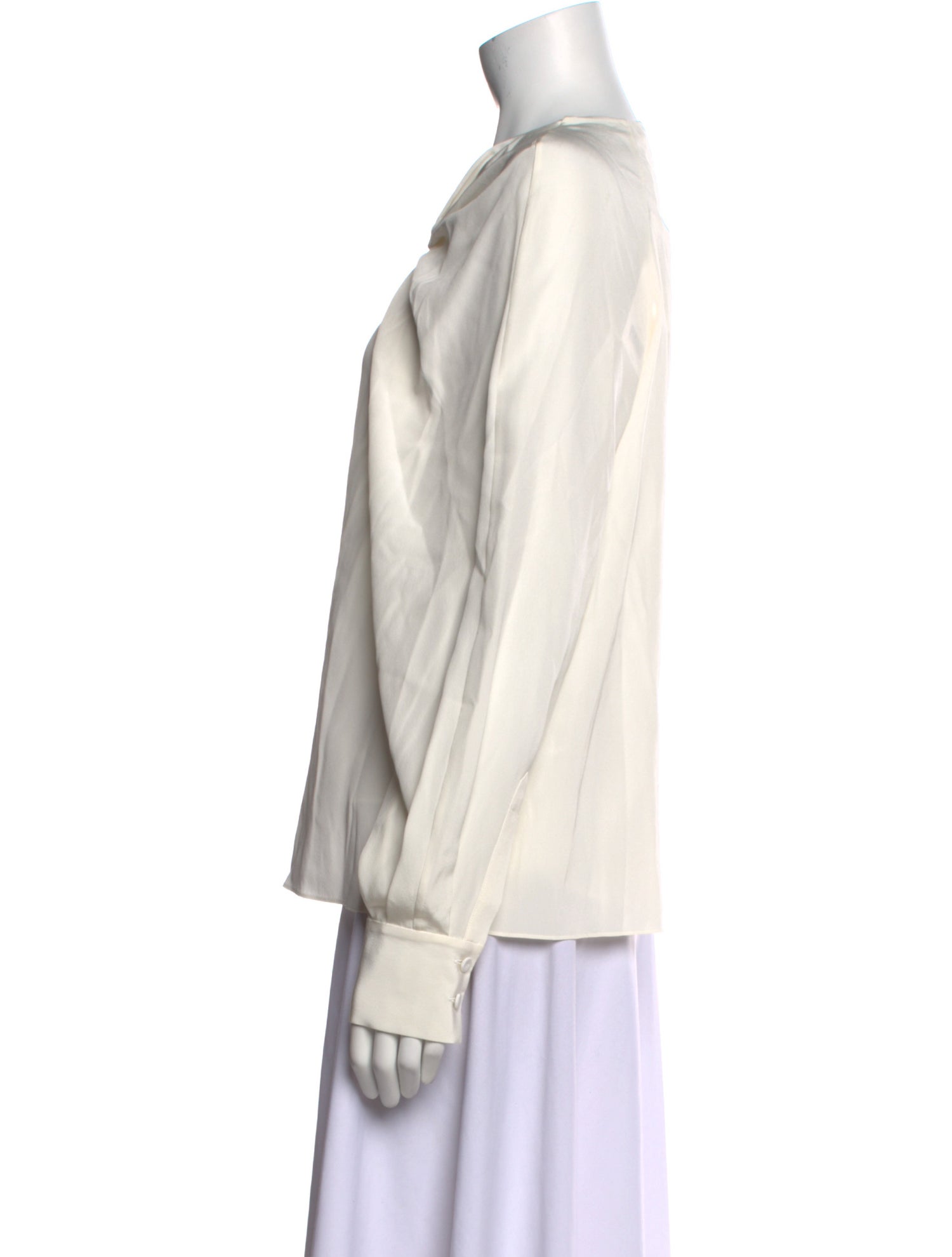 Jason Wu Collection Silk V-Neck Blouse w/ Tags